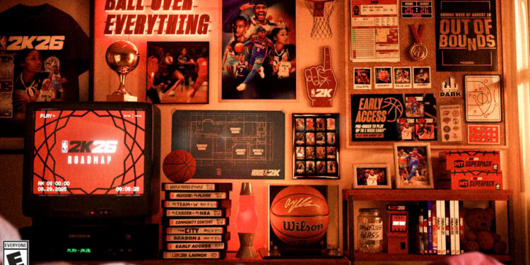 NBA 2K26 : une feuille de route ambitieuse