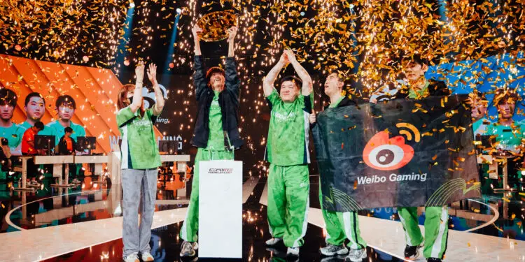 EWC 2025 : Weibo sacré sur TFT, AEGIS dans le top 4