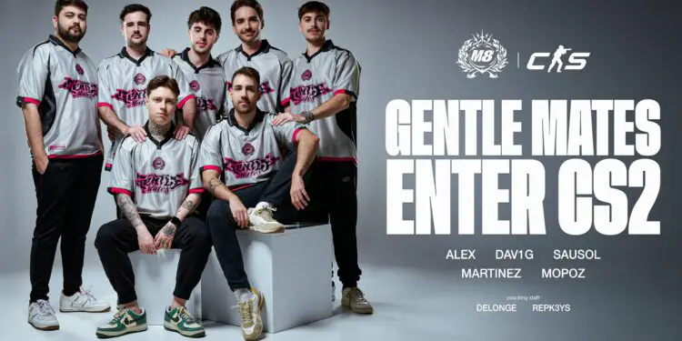 Gentle Mates débarque sur Counter-Strike 2 (off.)