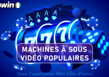 Machines à sous vidéo populaires dans l’application 1Win Côte d’Ivoire