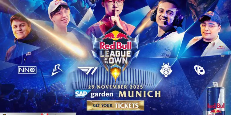 Red Bull League of Its Own de retour avec T1, G2, la Karmine Corp…