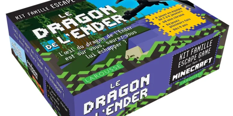 Plongez dans l’univers de Minecraft avec le nouvel Escape Game “Le Dragon de l’Ender” !