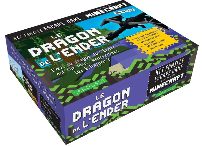 Plongez dans l’univers de Minecraft avec le nouvel Escape Game “Le Dragon de l’Ender” !