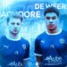 Manu Bachoore et Levi de Weerd en prêt à l’ESTAC (off.)