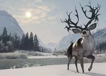 theHunter : Call of the Wild dévoile l’Alberta Hunting Preserve, un nouveau terrain de chasse glacial et spectaculaire