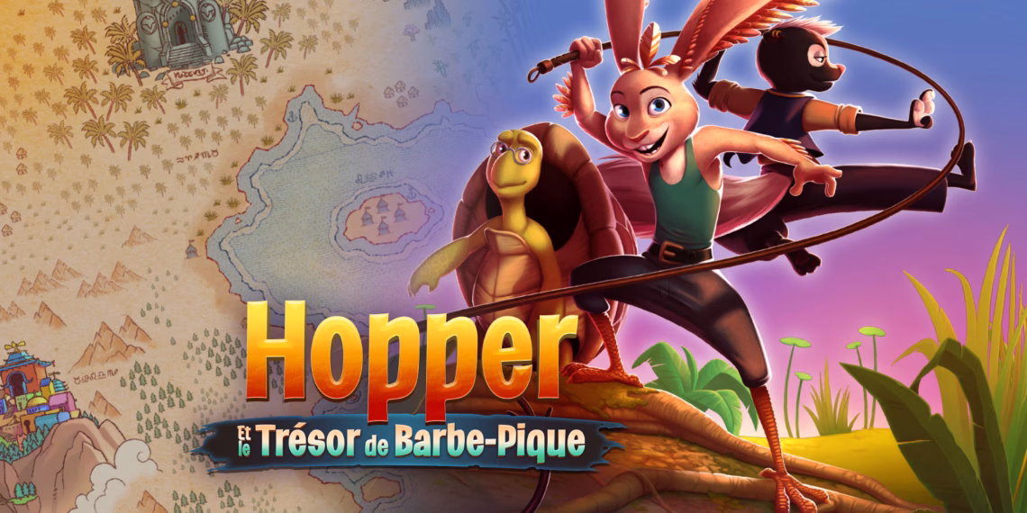 Hopper et le Trésor de Barbe-Pique sur PS5 : un platformer familial attachant et coloré
