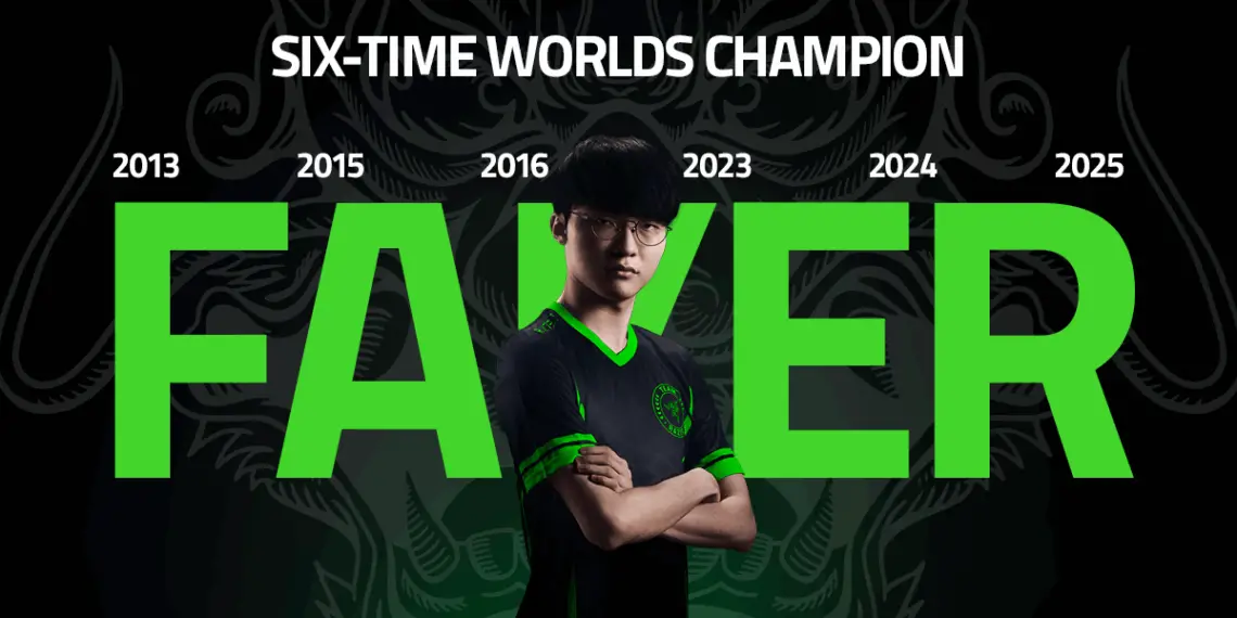 Six couronnes : comment Razer accompagne la suprématie de Faker avec Jeffrey Chau