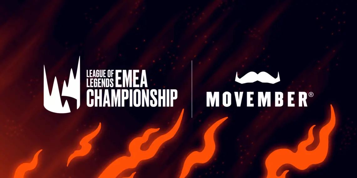 Movember devient partenaire santé mentale du LEC et du VCT EMEA