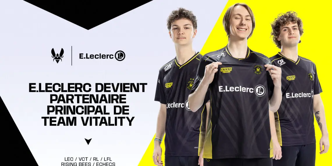 E.Leclerc, le nouveau sponsor XXL de Vitality