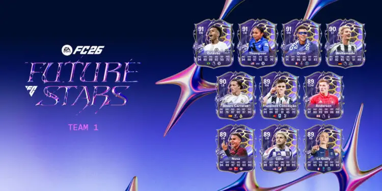 EA SPORTS FC 26 met en lumière la nouvelle génération avec les Future Stars