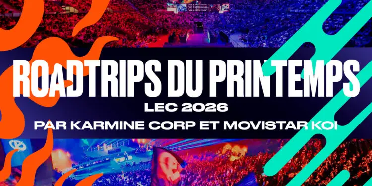 LEC Roadtrip 2026 : cap sur la France et l’Espagne