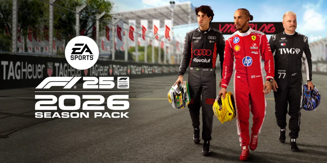 EA SPORTS F1 25 dévoile son Pack Saison 2026 avec Audi, Cadillac et le circuit MADRING