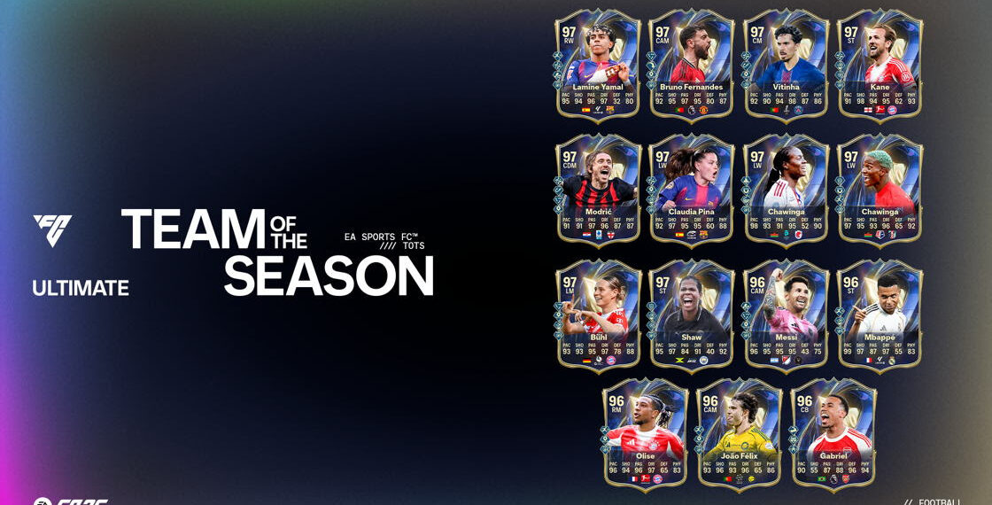 EA SPORTS FC 26 dévoile son Ultime Équipe de la Saison avec les plus grandes stars du football mondial