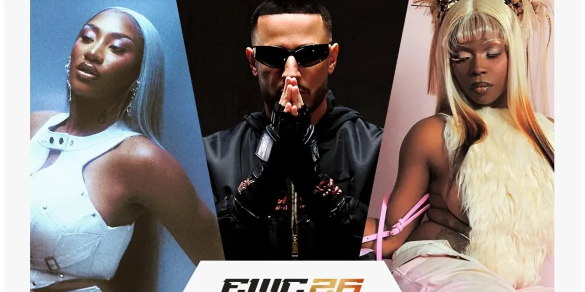 Aya Nakamura, DJ Snake et Theodora en tête d’affiche de l’EWC 2026