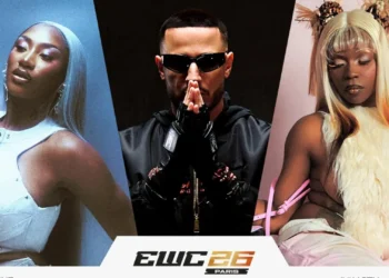 Aya Nakamura, DJ Snake et Theodora en tête d&rsquo;affiche de l&rsquo;EWC 2026