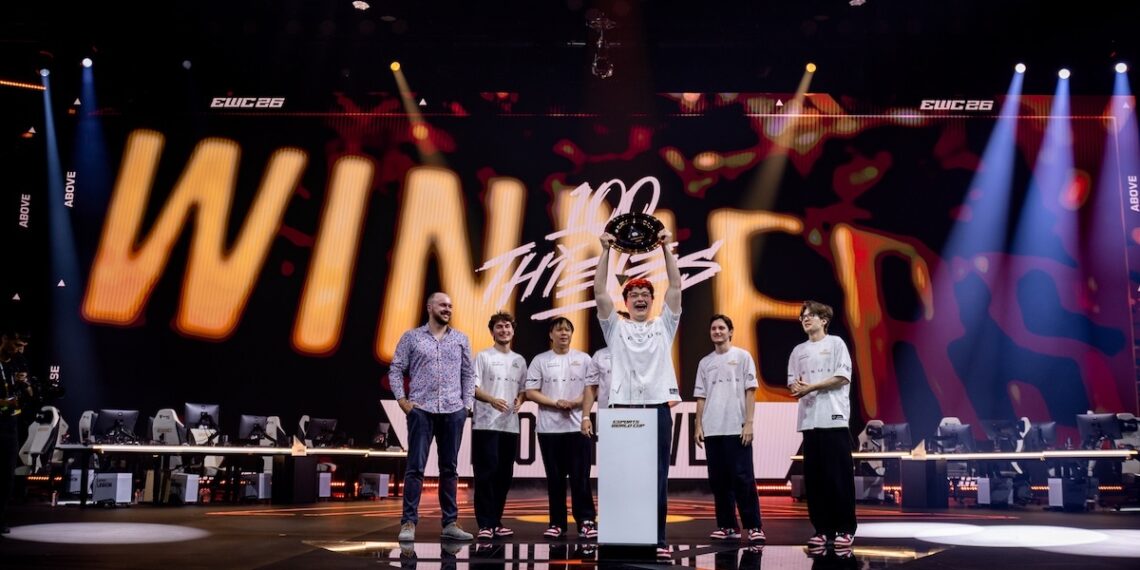 100 Thieves remporte l&rsquo;Esports World Cup 2026 dans une finale 100 % américaine