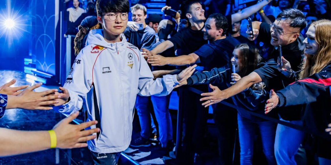 Faker devient ambassadeur de l&rsquo;Esports World Cup jusqu&rsquo;en 2028