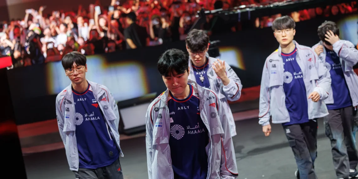 Faker après l’élimination de T1 : « Nous n’avons pas perdu parce que G2 était plus fort »